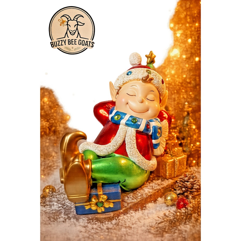 Kringle Express Christmas Elf Figurine H227718 LED Lighted Holiday Decoration